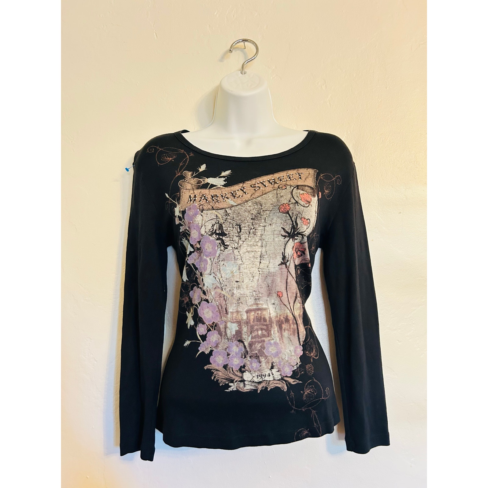 Susie In The City Garden Goth Long Sleeve